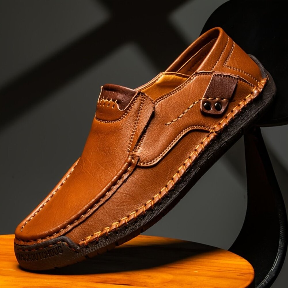 Men'S Loafers Slip-On Casual Shoes Lightweight Comfortable Driving Walking Shoes